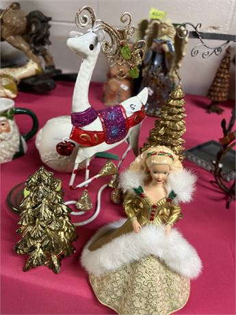 Barbie, Trees, Reindeer
