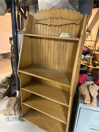 Wood Bookcase