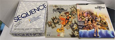 Video Game Guides & Sequence Board Game