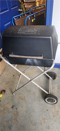 Electric Grill Outdoor Barbeque With Rotisserie Attachment