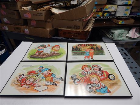Campbell's Kids Framed Pictures