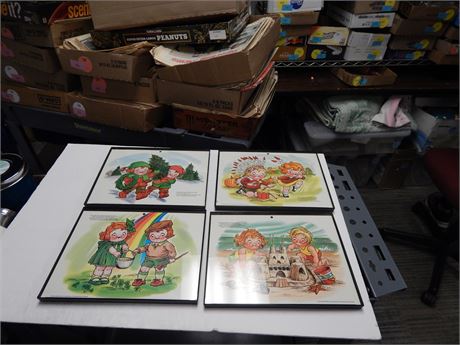 Campbell's Kids Framed Pictures