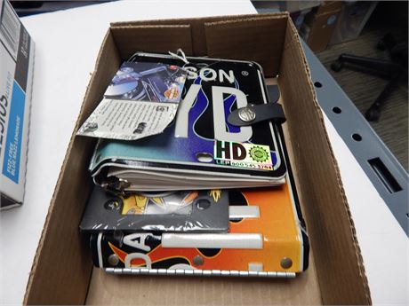 Harley Davidson Rock n Road CD Holders & License Plate Frame
