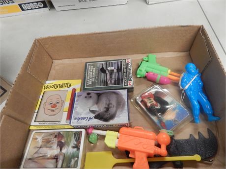 Lot Of Vintage Toys & Playing Cards