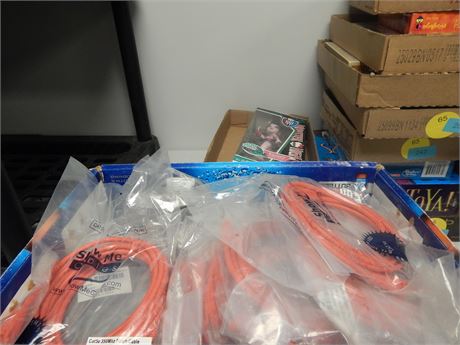 Box Of Molded Booted Patch Cables