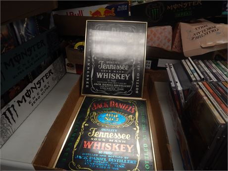 Framed Jack Daniels Whiskey Pictures
