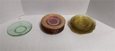 Lot Of Various Plates
