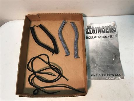 Stringers Never Tie Shoe Laces