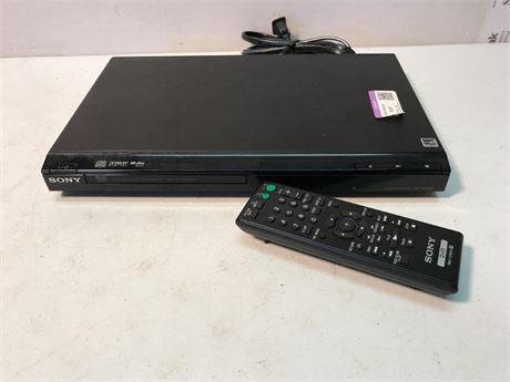 Sony DVD player & Remote