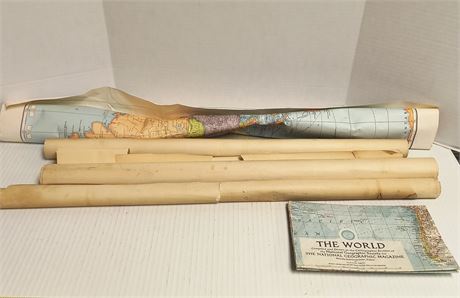 Lot Of Various Maps