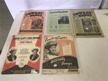 Stack of 5 Vintage Country Magazines
