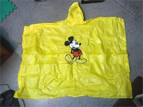 Mickey Mouse Rain Pancho