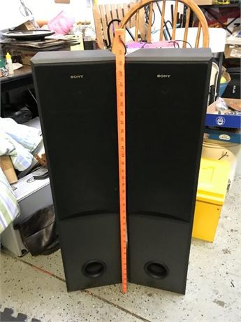 Sony Model NO. SS-MF315 Tower Speakers