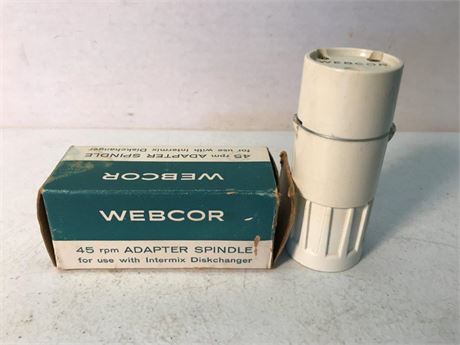 Webcor 45rpm Adapter Spindle