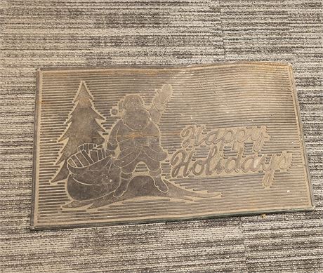 Happy Holidays Door Mat