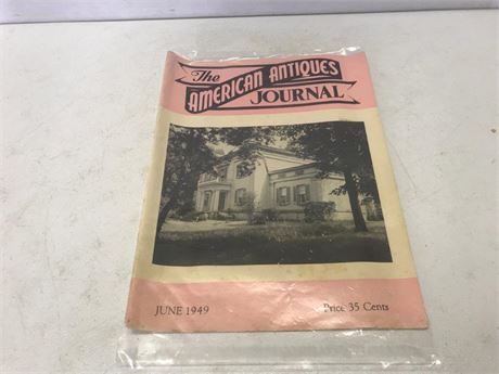 June 1949 The American Antiques Journal