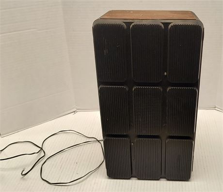 Vintage Speaker In Wood Case