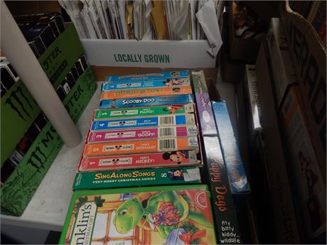 Lot Of Various VHS Tapes