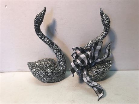 Black & White Speckled Geese