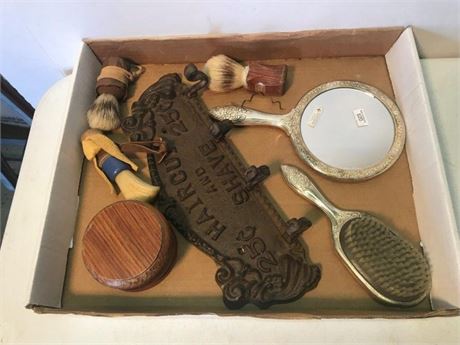 Flat of Shaving Set