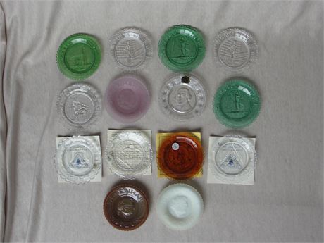14 Pairpoint Cup Plates