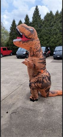 Inflatable T-Rex Halloween Costume. Tested And Works