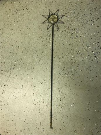 Sun Garden Deco Metal Post