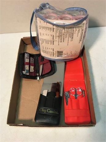 Haircurlers & Nail Care Sets