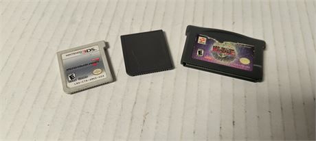 Nintendo 3DS MarioKart 7 & Nintendo Yu-Gi-Oh & Unmarked Video Games