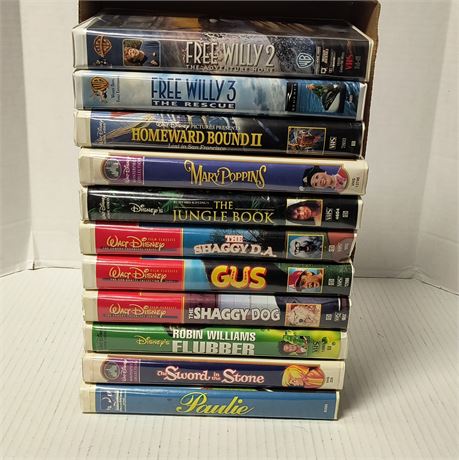 Vintage VHS Tapes
