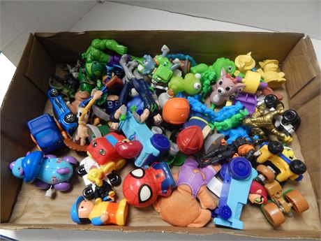 Flat of toys
