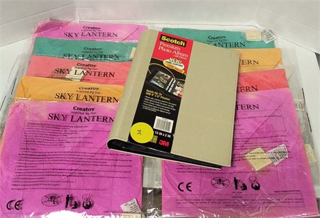 Creatov Sky Lanterns & Scotch Premium Photo Album