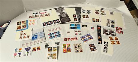 Lot Of Collectible Postage Stamps