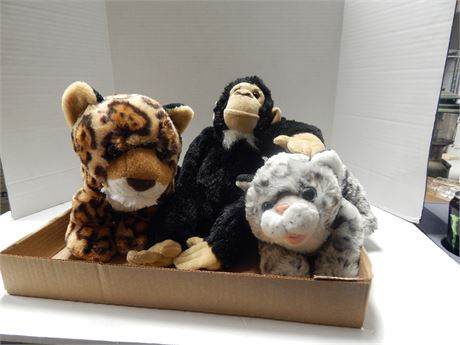 lot of stuffed animals
