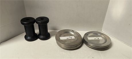 5" Spool Roller & Decorative Plates