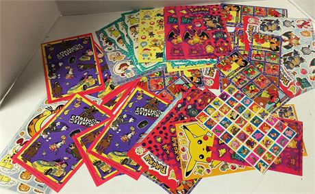 Various Vintage Stickers