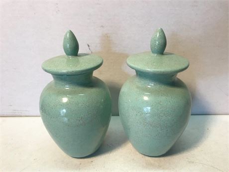 Unmarked Pottery Jars & Lids