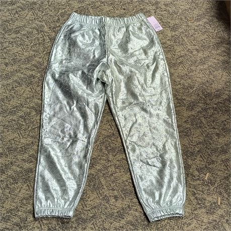 Wild Fable Grey Silver Foil/ MEE4W Pants. Size Large