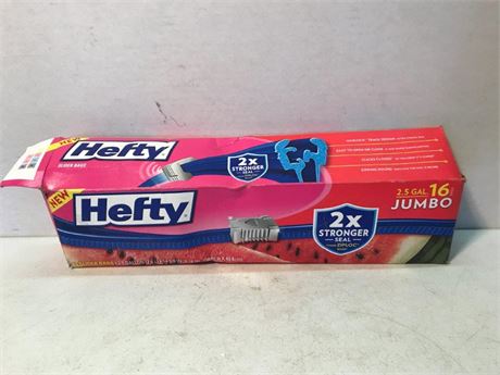 Hefty 2.5Gal Bags