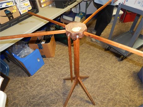 Vintage Wood Clothes Drying Rack