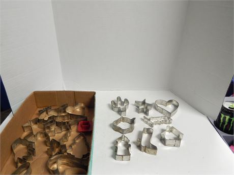 Lot of Cookie cutters