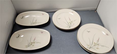7 Bavaria Victorian Plates