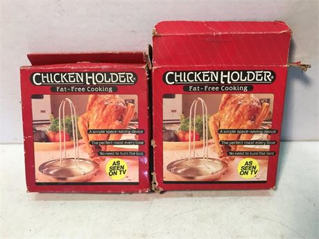 2 Chicken Holders