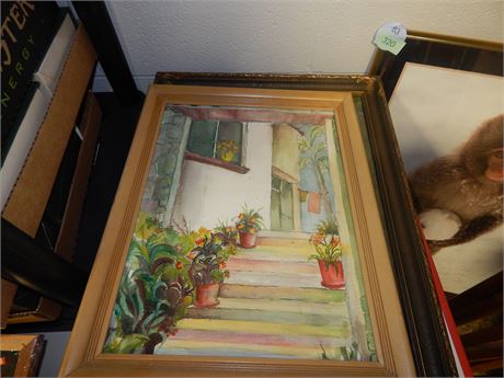 Wood Framed Artwork