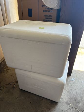 Styrofoam Coolers
