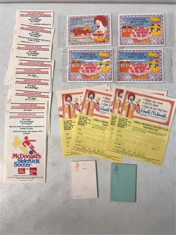 Vintage McDonald's Misc.