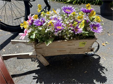 Mini Cart with Flowers