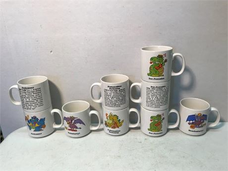 Russ Dino-Mania Coffee Mugs
