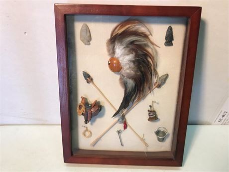 (RESALE) Western Themed Shadow Box