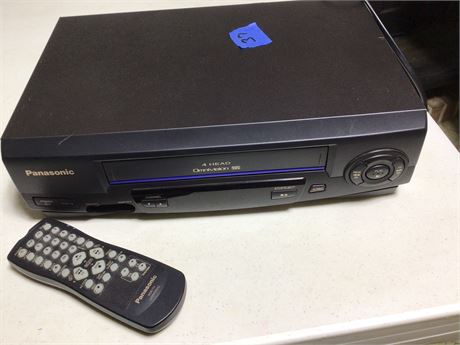Panasonic VHS with Remote